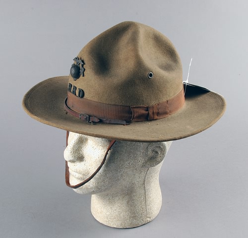 Appraisal: US Marine Corp Montana Peak Hat with E G A