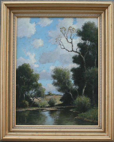 Appraisal: MOORE Benson Bond American - ''On the Monocacy River MD''