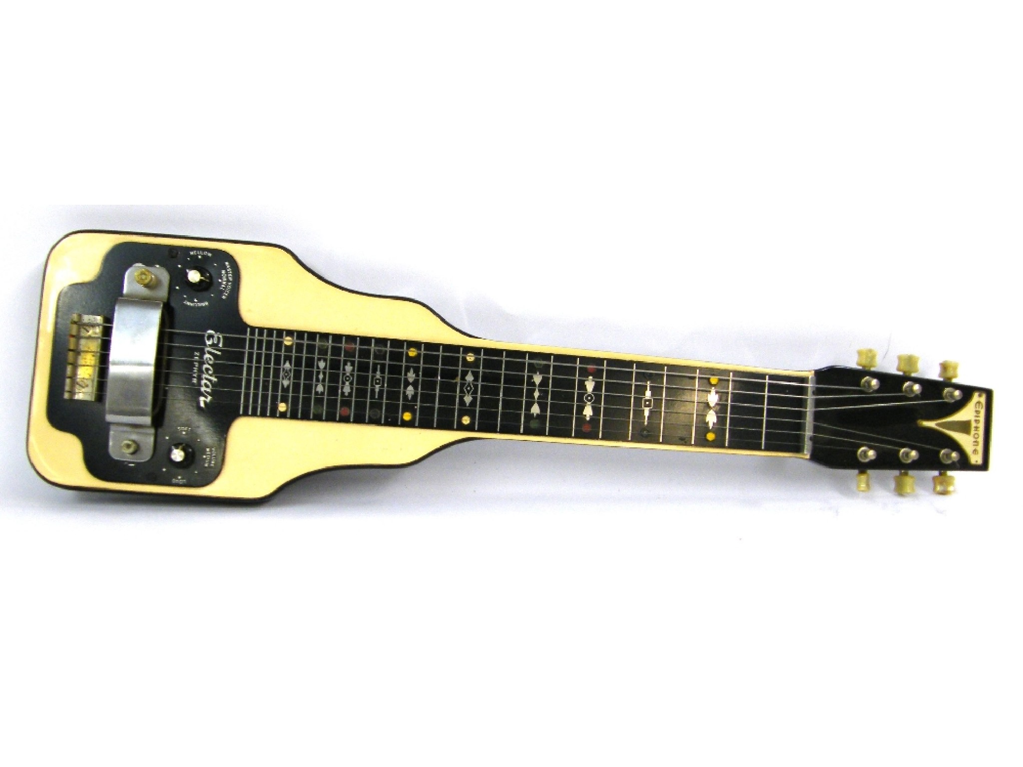 Appraisal: Epiphone Electar Zephyr lap guitar ser no electrics appear to