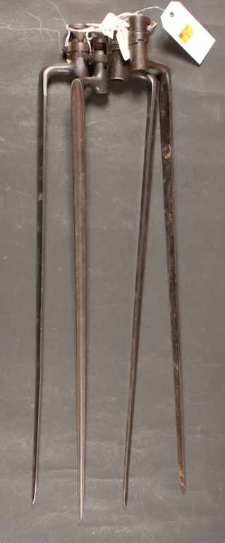 Appraisal: Four bayonets four socket bayonets one marked with '' ''