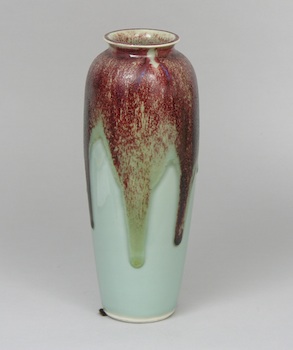 Appraisal: A Japanese Studio Pottery Vase th Century A tall glazed