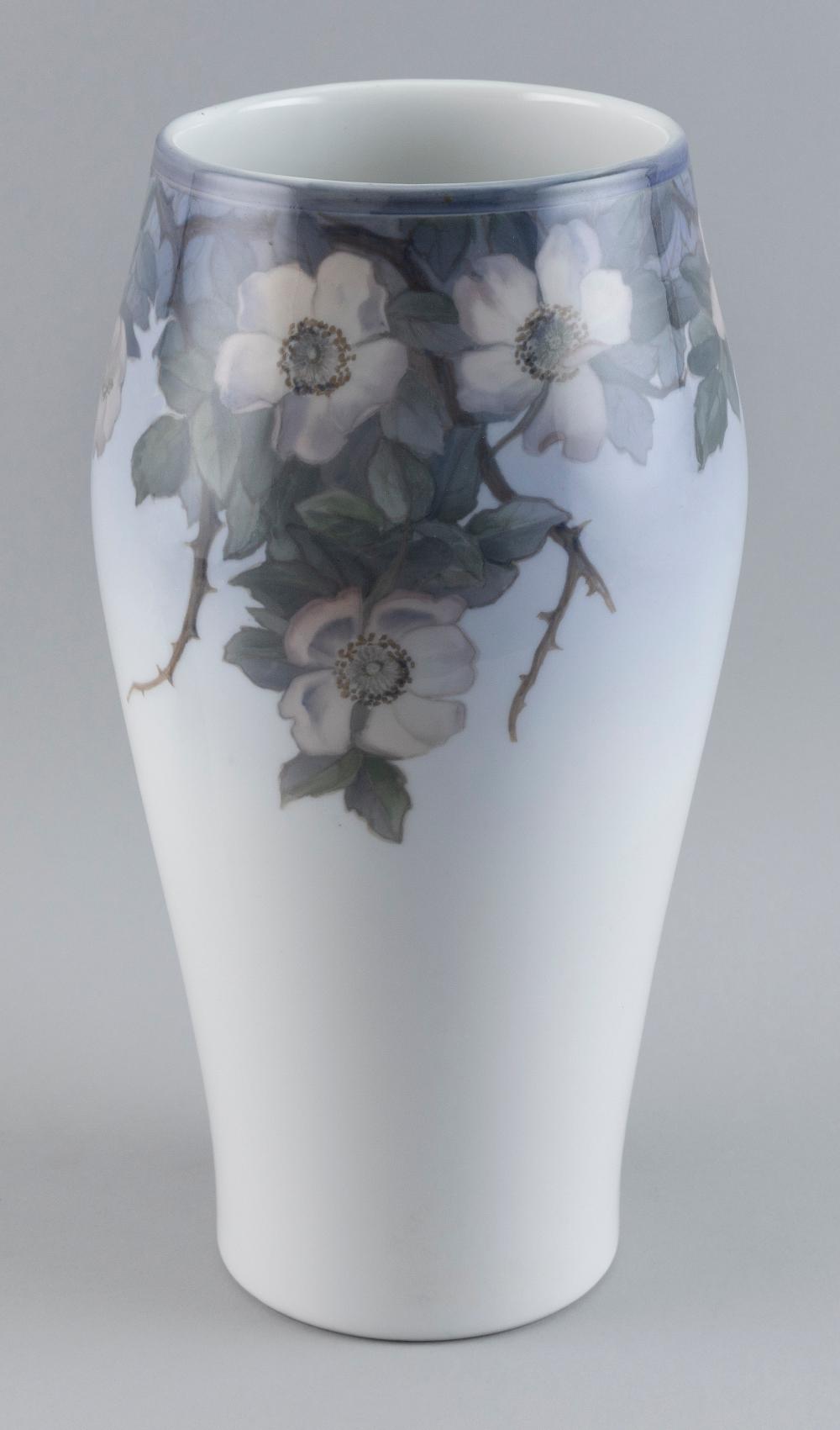 Appraisal: ROYAL COPENHAGEN PORCELAIN VASE MID- TH CENTURY HEIGHT DIAMETER AT