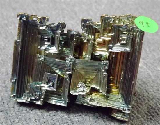 Appraisal: BISMUTH England Bismuth is also a man-made crystals that is