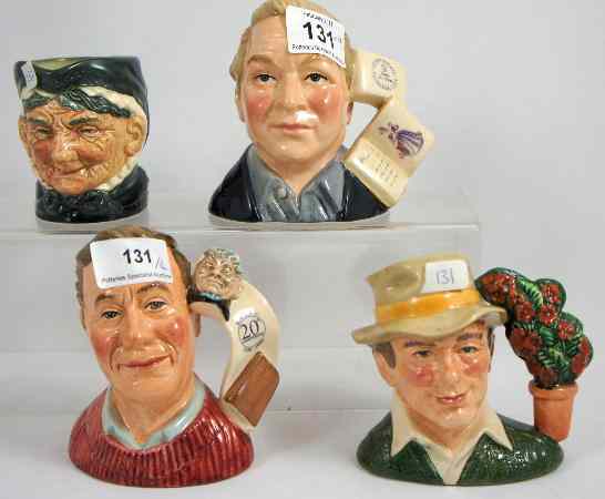 Appraisal: Royal Doulton Small Character Jugs The Jug Collector D The