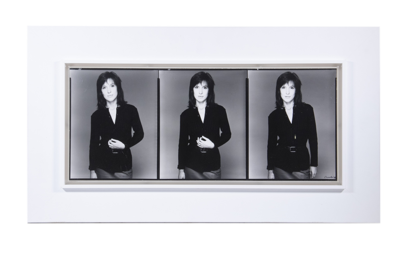 Appraisal: RICHARD AVEDON NY - Three Portraits of Katrina Vanden Heuvel