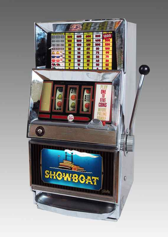 Appraisal: 'S BALLY SHOWBOAT SLOT MACHINE Model -A ''Showboat'' All mechanics