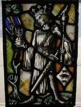 Appraisal: Another Fine Stained Glass Panel C Early th Century From