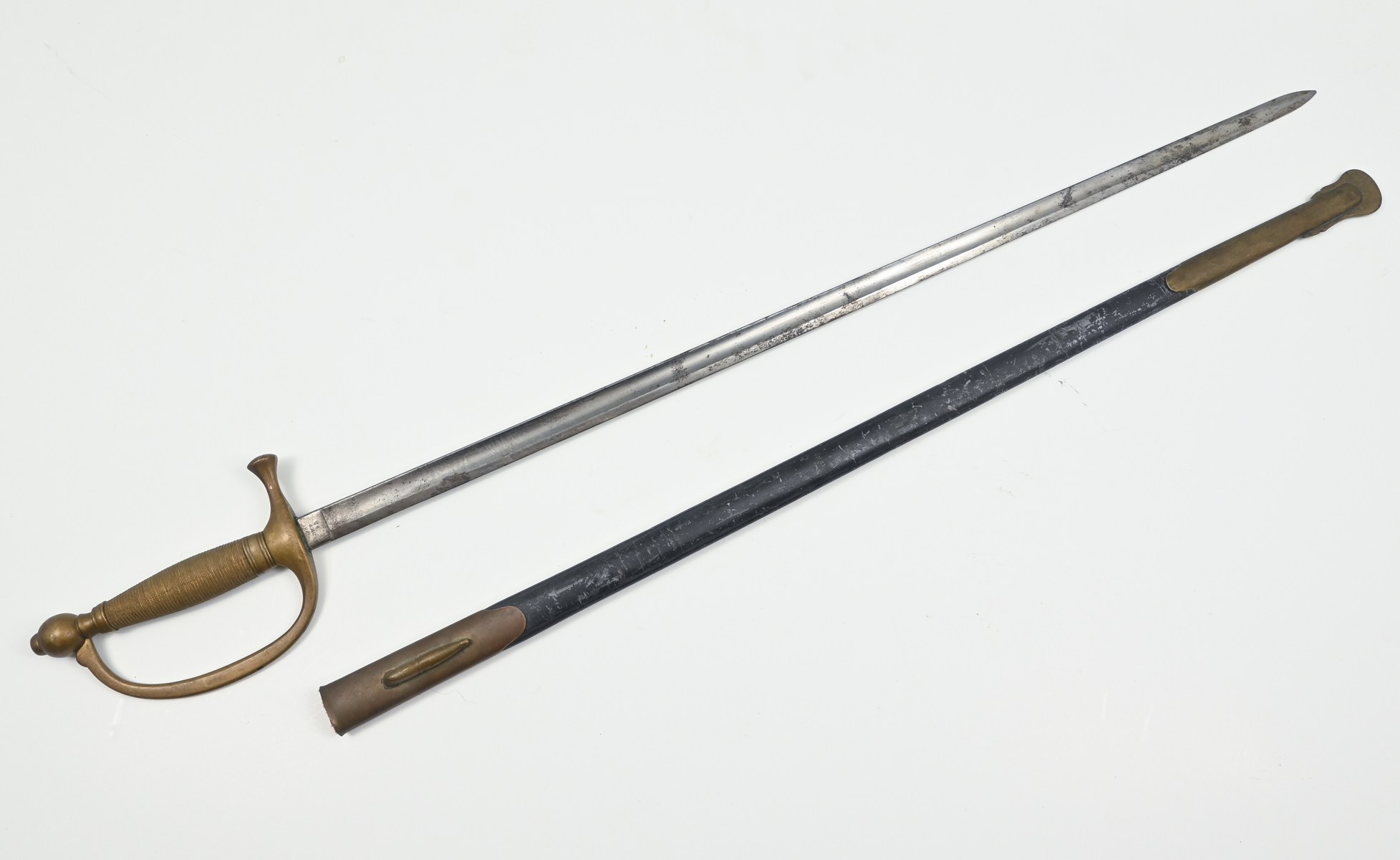 Appraisal: AMERICAN CIVIL WAR MUSICIAN SWORD Marked US verso AMES sold