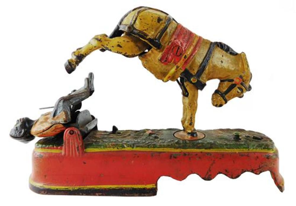 Appraisal: BLACK AMERICANA Mechanical bank I Always Did ''Spise a Mule