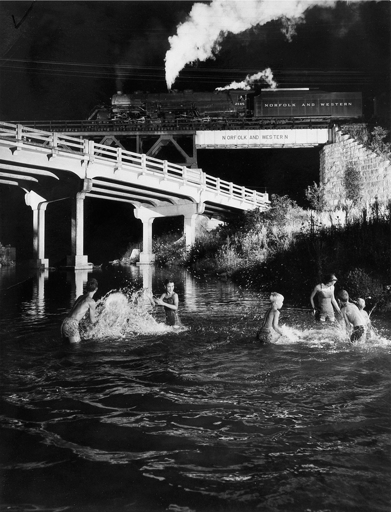 Appraisal: O WINSTON LINK - Hawksbill Creek Swimming Hole Luray Virginia