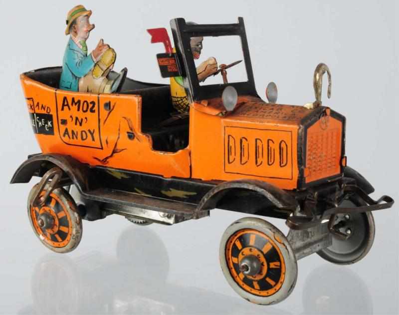 Appraisal: Tin Litho Marx Amos 'N Andy Taxi Wind-Up Toy American