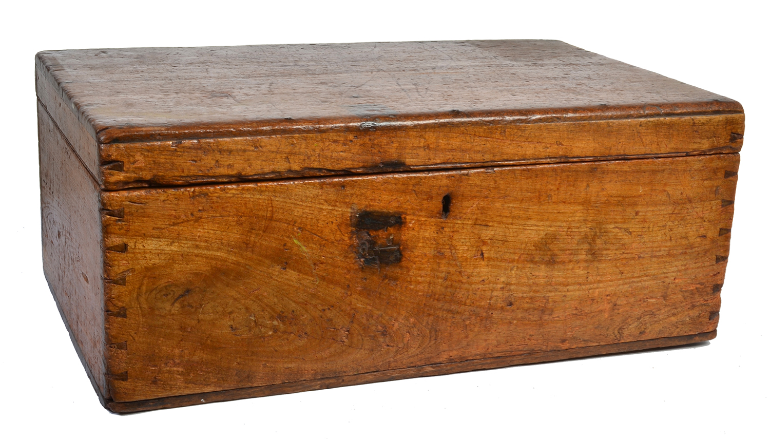 Appraisal: A TH CENTURY CEDAR STORAGE TRUNK X X CM