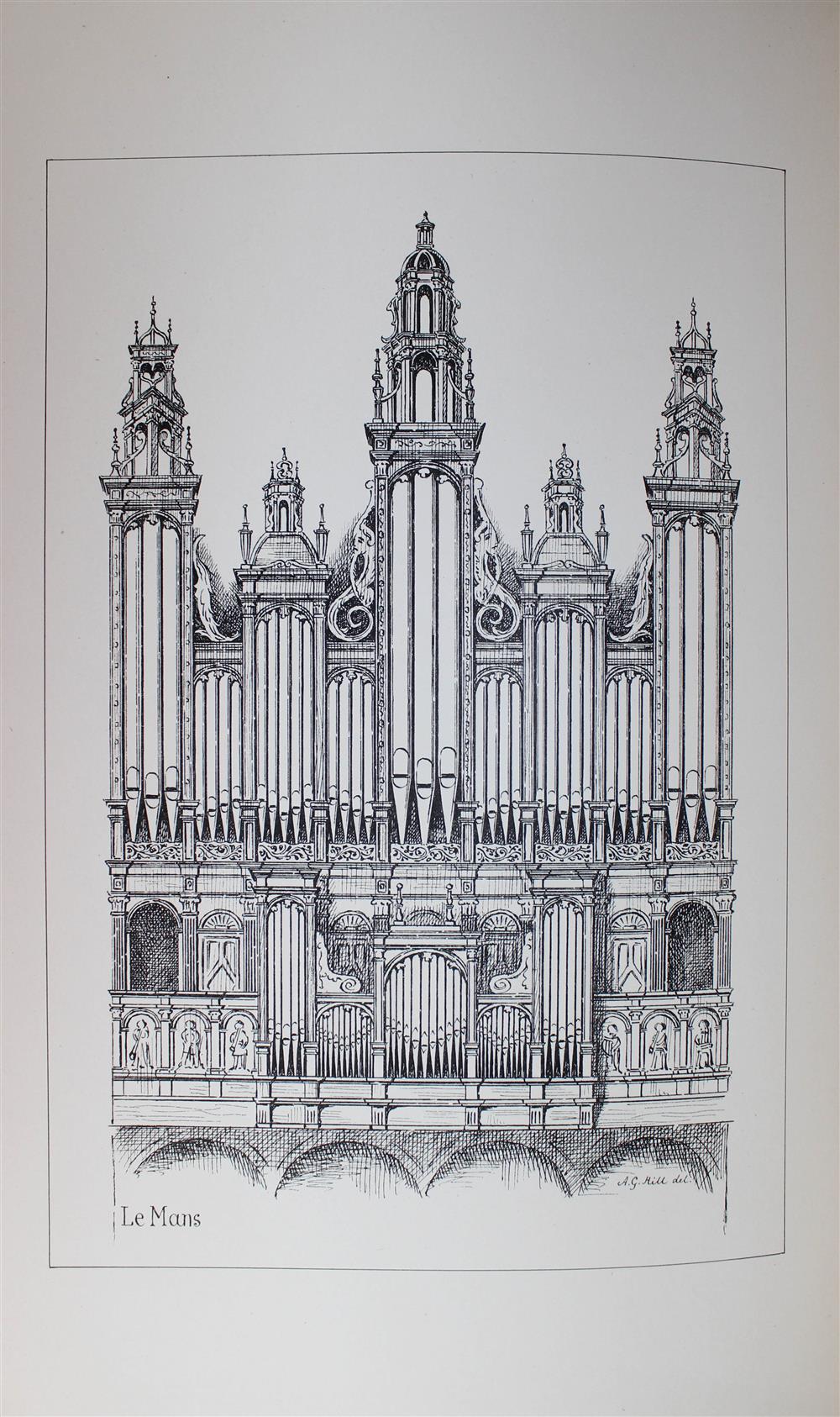 Appraisal: ARTHUR GEORGE HILL ORGAN-CASES AND ORGANS LONDON Hill Arthur George