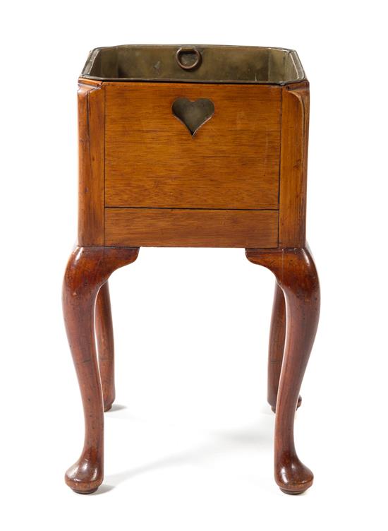 Appraisal: Sale Lot A George III Mahogany Wine Cooler raised on