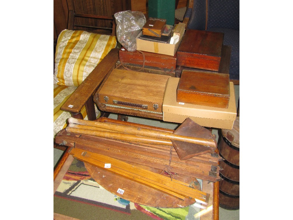 Appraisal: Lot of artist materials - property of John Bulloch Soutar