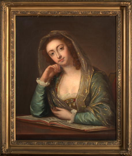 Appraisal: Manner of Angelika Kauffmann Swiss - Portrait of a Lady