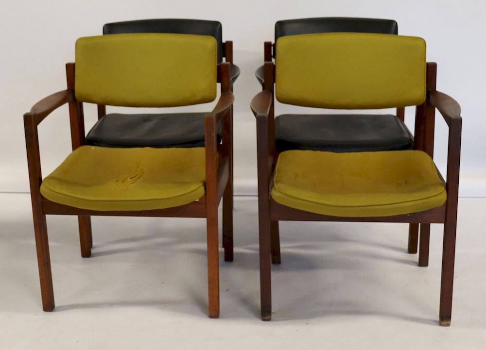 Appraisal: MIDCENTURY Danish Modern Chairs From a New Rochelle estate -