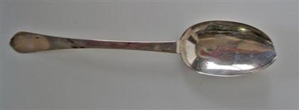 Appraisal: Silver tablespoon john edwards boston st quarter th century Slightly