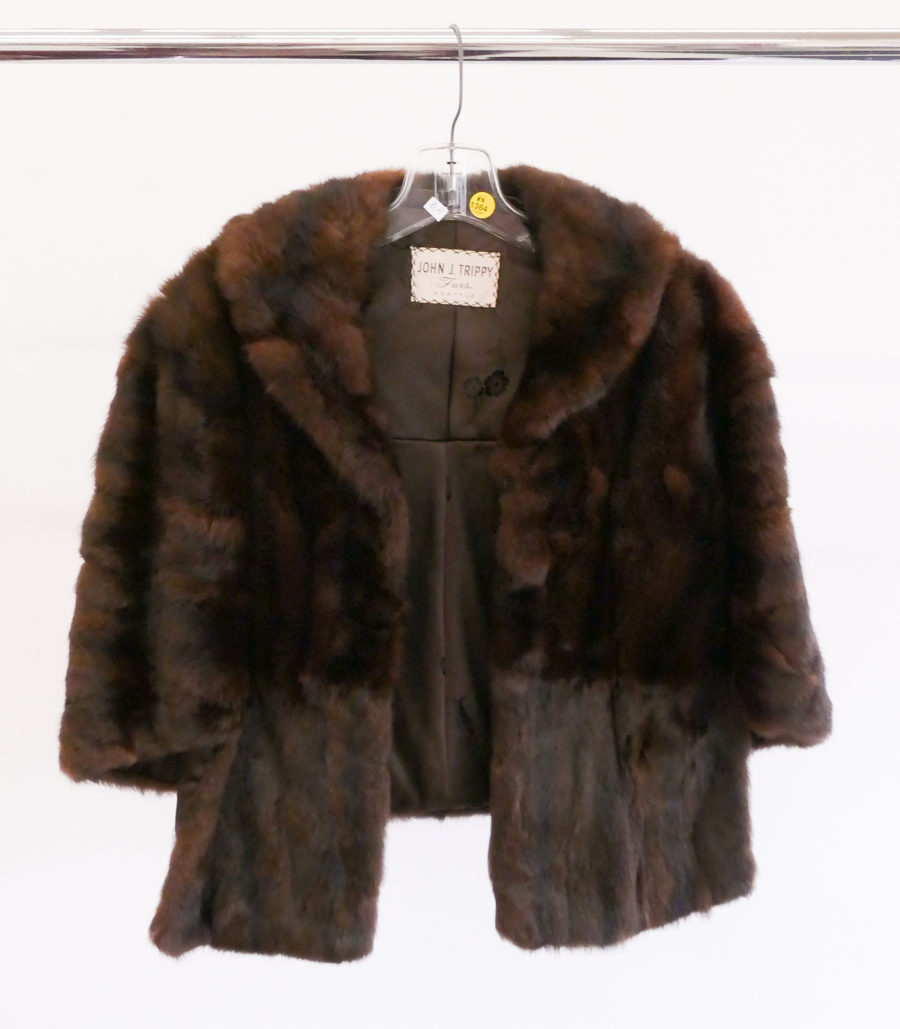 Appraisal: Vintage John Trippy Mink Fur Stole- length ''