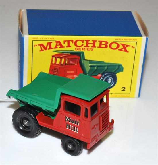 Appraisal: MATCHBOX - SERIES C MUIR HILL DUMPER TRUCK RED BODY