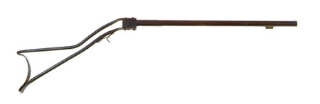 Appraisal: HOMEMADE SINGLE SHOT PERCUSSION RIFLE Cal NSN Blacksmith made single