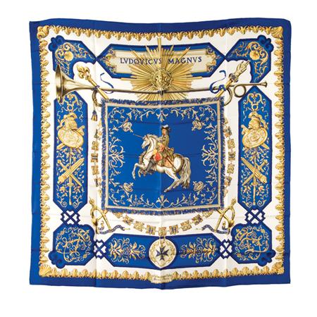 Appraisal: Hermes Scarf Ludovicus Magnus Estimate -