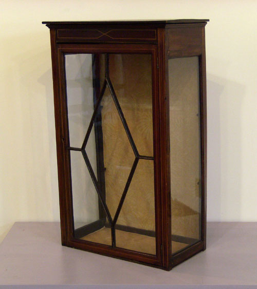 Appraisal: Federal style display cabinet h x w