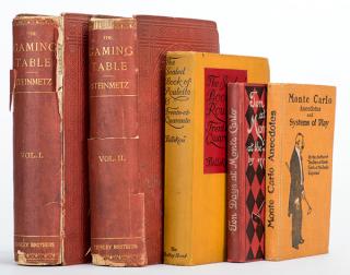 Appraisal: Miscellaneous Group of Five Vintage Books on Gambling Including The