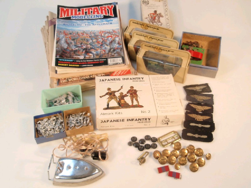 Appraisal: Military Model magazines and Toy Soldier magazines various modern models