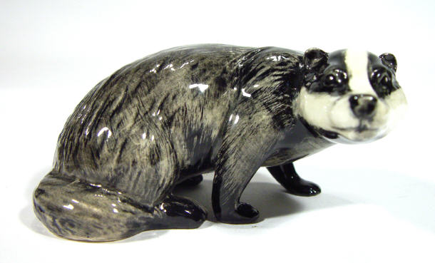 Appraisal: Hand painted Beswick badger factory mark to base cm in