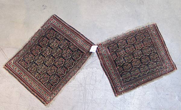 Appraisal: A pair of Malayar rugs size approximately both ft in