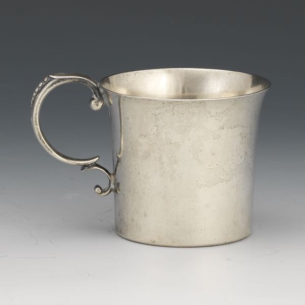 Appraisal: WATSON STERLING SILVER HANDLED CUP EXEMPLAR JOHN CONEY CA x