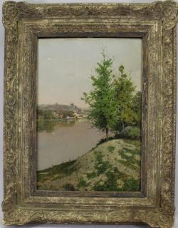 Appraisal: Charles Phelan New York born oil on paper laid on