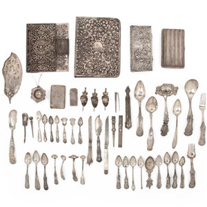 Appraisal: A Collection of Continental Silver Articles th Century and Later