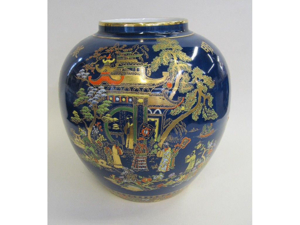 Appraisal: Carlton Ware New Mikado ginger jar no cover