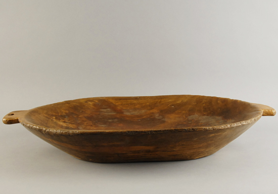 Appraisal: Wooden Dough Bowl H L