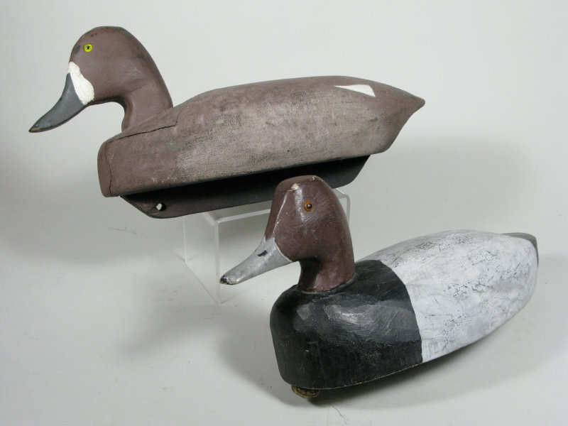 Appraisal: Two Decoys both realistically painted x each