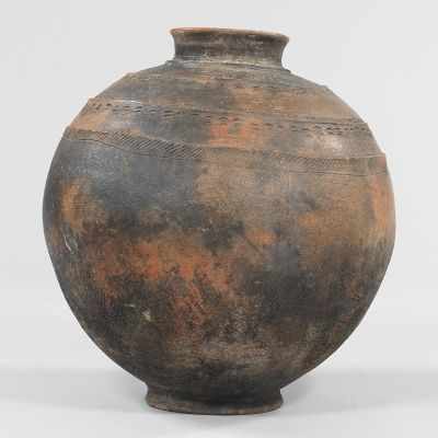 Appraisal: A Large Jidaga Bamana Culture Mali A large earthenware water