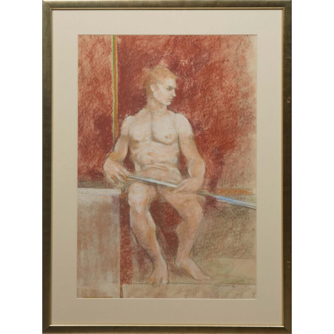 Appraisal: George Valentine Dureau New Orleans - Portrait of a Seated