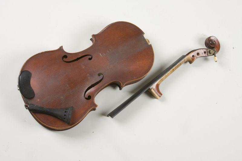 Appraisal: Antique French Buthod Violin ca late th - early th