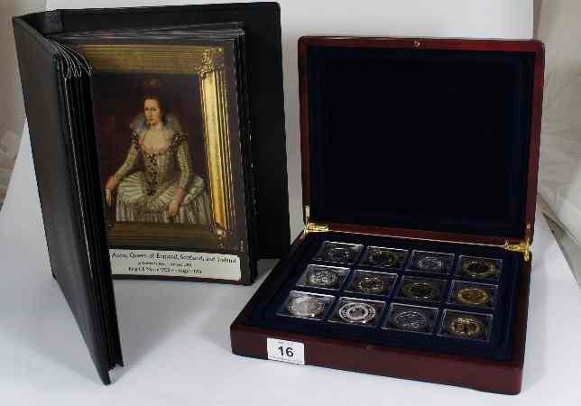 Appraisal: A set of Silver Coins the Millionaires Collection comprising of