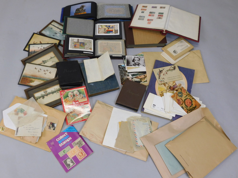 Appraisal: A large quantity of ephemera to include photograph albums an