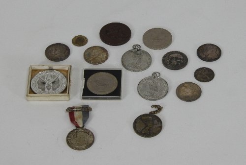 Appraisal: A quantity of crown commemorative medals etc