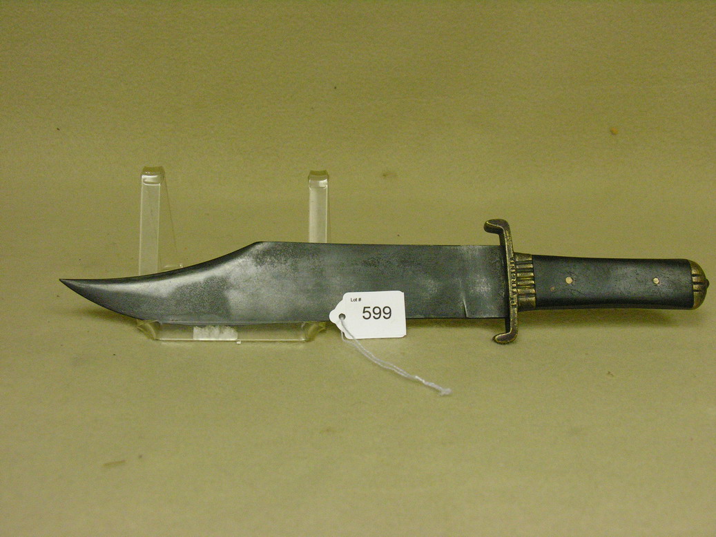 Appraisal: BOWIE TYPE KNIFE ST VIRGINIA Marked st Virginia Size