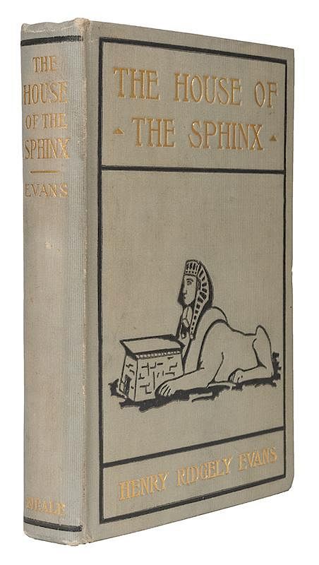 Appraisal: The House of the Sphinx Evans Henry Ridgely The House