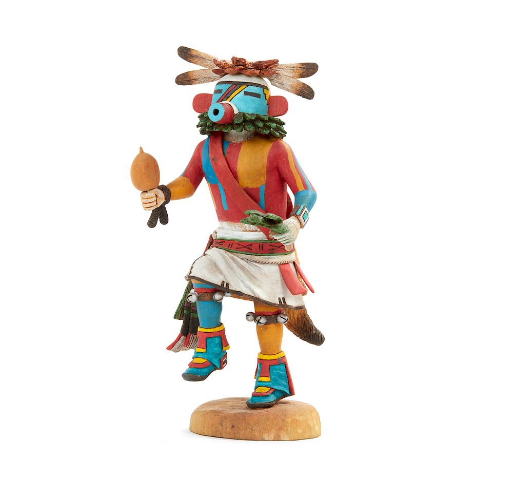 Appraisal: Hopi Corn Kachina Keme Durand Cecil Calnimptewa Hopi Corn Kachina