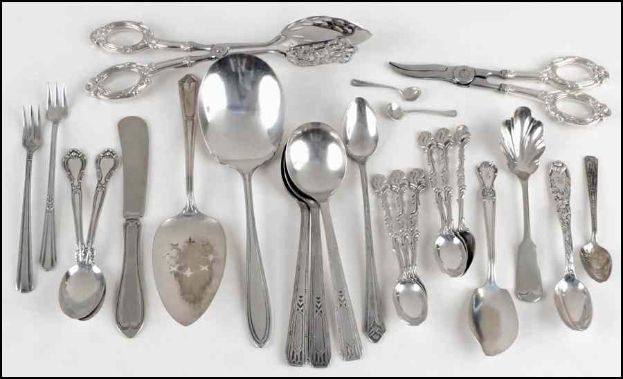 Appraisal: TIFFANY COMPANY STERLLING SILVER SPOON Mongrammed with a ''K'' Together