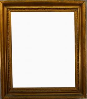 Appraisal: Carved Gilded Wooden Frame Carved Gilded Wooden Frame Rabbet size