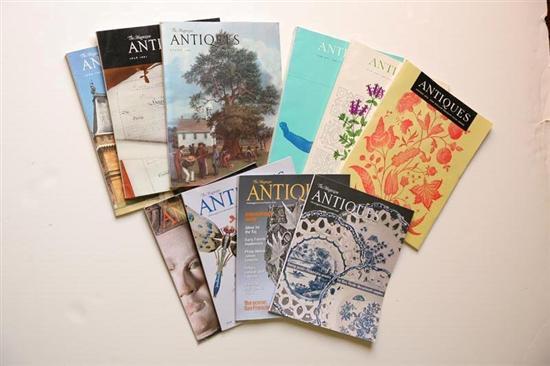 Appraisal: THE MAGAZINE ANTIQUES - Unbound issues