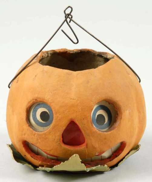 Appraisal: Papier Mache Jack-O-Lantern Description A fine all original jack-o-lantern with